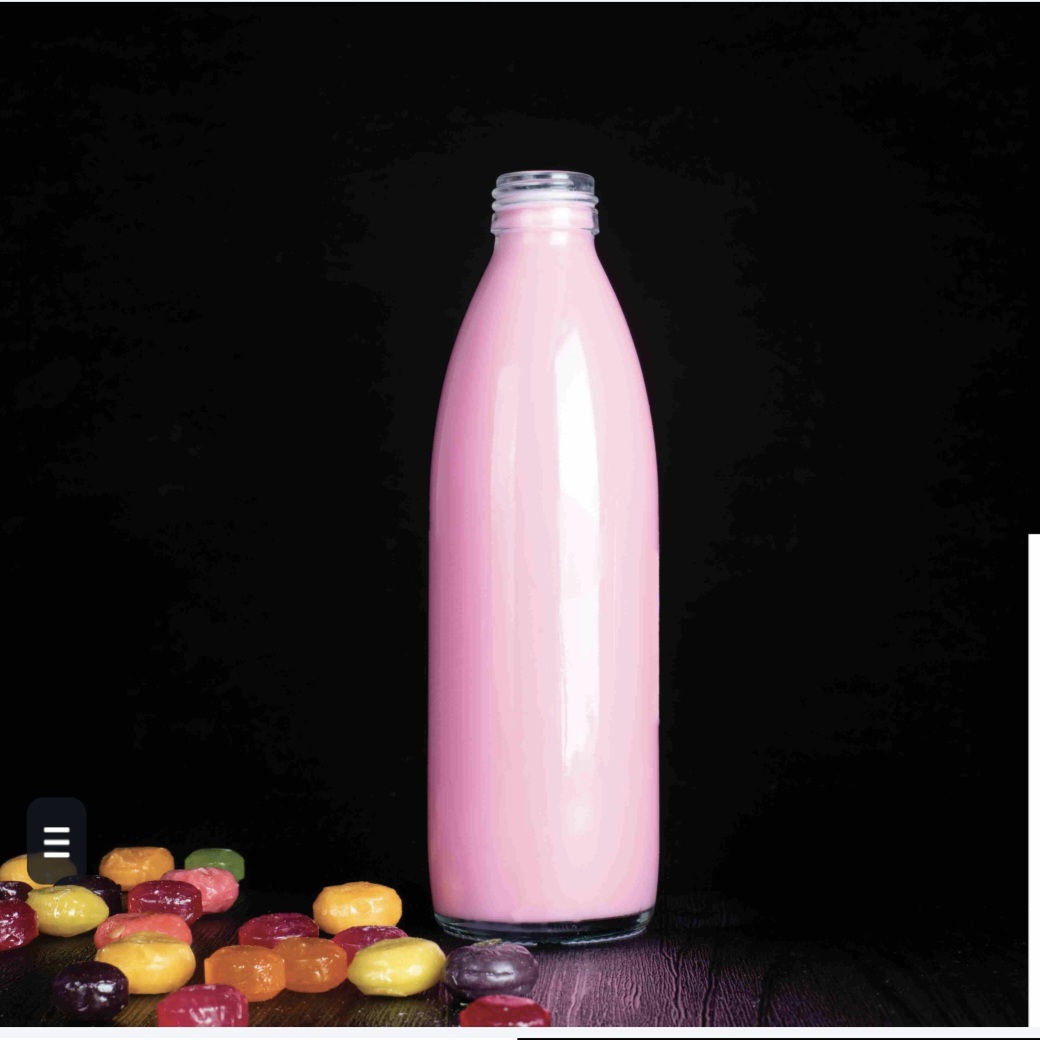 خرید و فروش بطری شیشه ای استوانه ای با شرایط فوق العاده